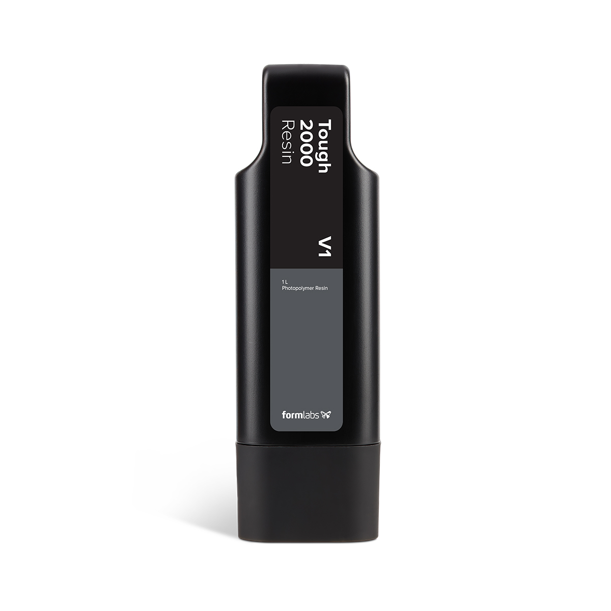 Formlabs Tough 2000 Resin V2 (1 L) ist ein SLA-Material für die Form 4 – ideal für belastbare Prototypen, Gehäuse und technische Bauteile.