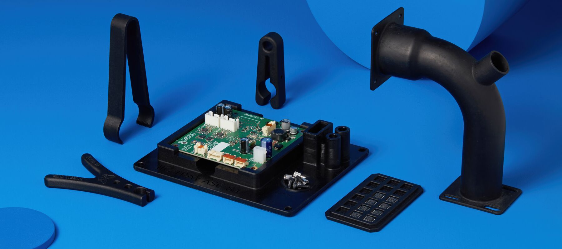 Formlabs ESD Resin – elektrostatisch ableitfähiges SLA-3D-Druckmaterial für industrielle Anwendungen