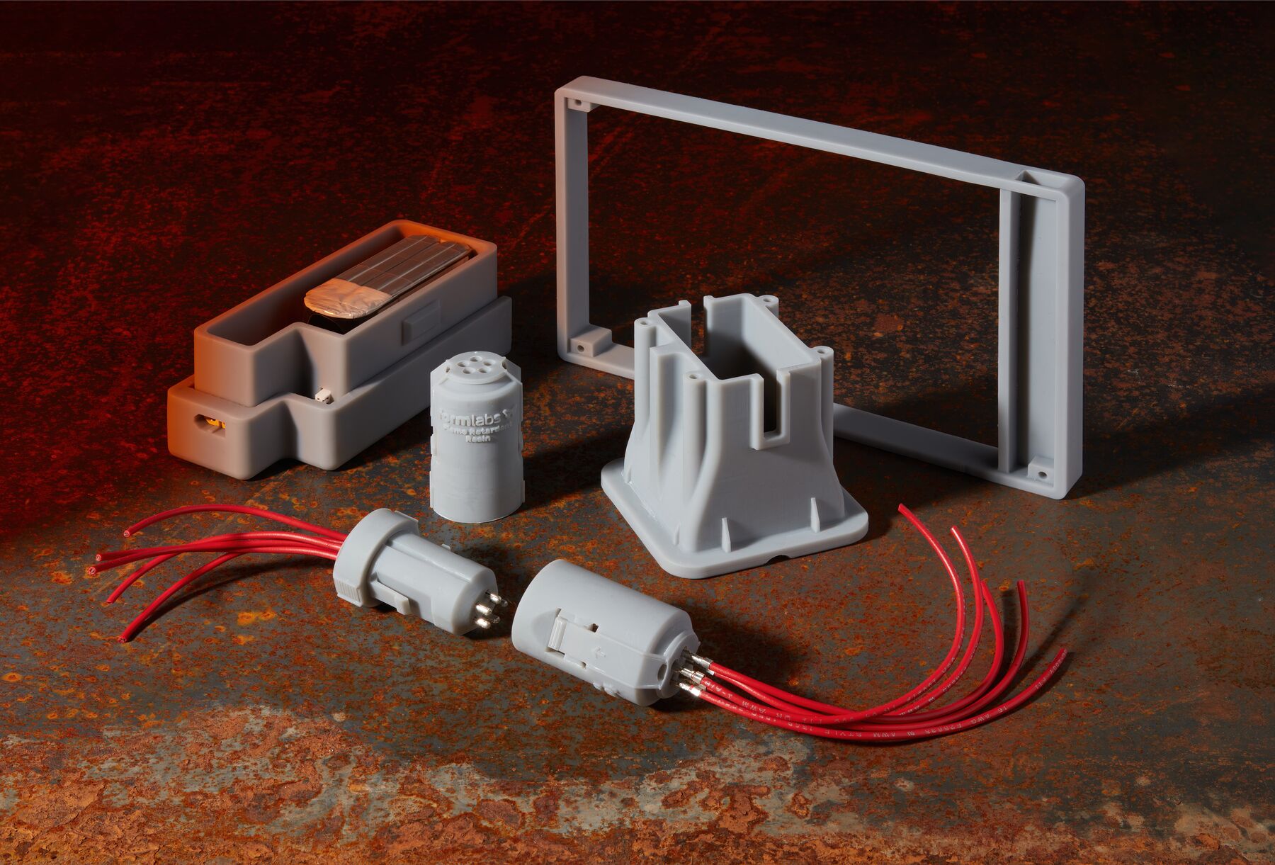 Formlabs Flame Retardant Resin – flammhemmendes SLA-Resin für technische Bauteile