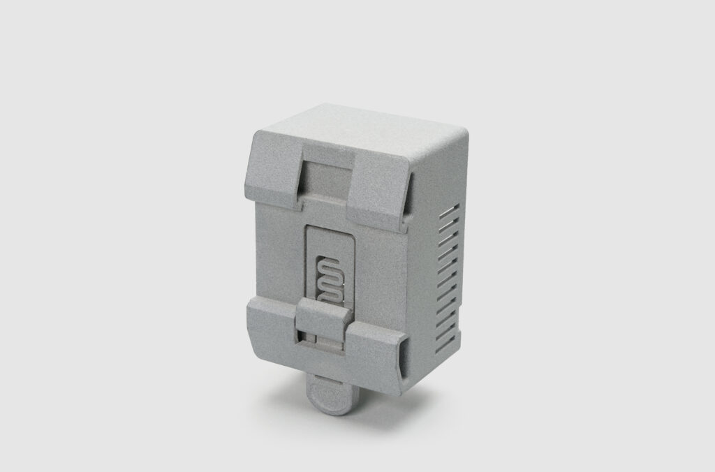 HP Multi Jet Fusion 5600 beim Druck von flammhemmenden Bauteilen