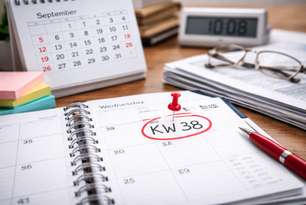 Warum Kalenderwochen im Arbeitsalltag eine wichtige Rolle spielen