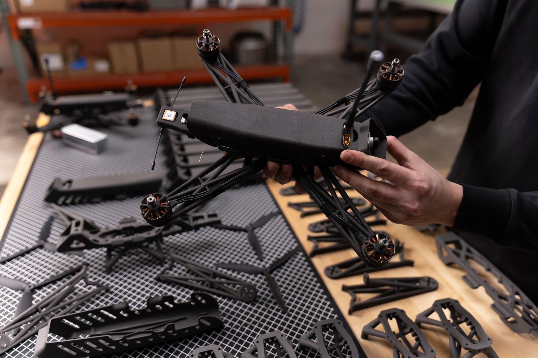 Entwicklung von Drohnenprototypen mit der Formlabs Fuse X1 im SLS-3D-Druck